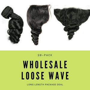 Brazilian Loose Wave Long Length Package Deal